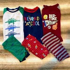 Toddler Boys Pajamas Bundle